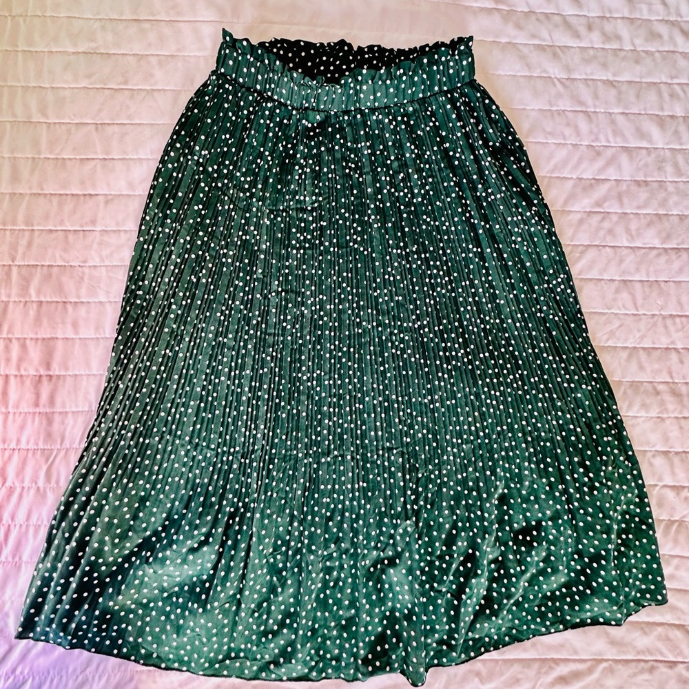 Ruffled A Line skirt